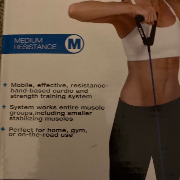 TKO Blue Toning Resistance Band Medium Resist NWT - Picture 2 of 4
